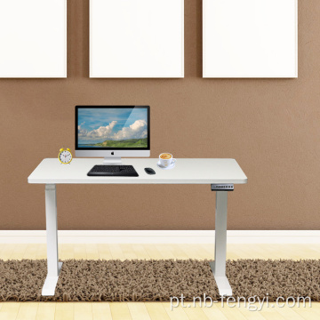 Quadro de mesa de escritório ajustável por altura dupla